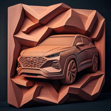 3D model Hyundai Nexo (STL)